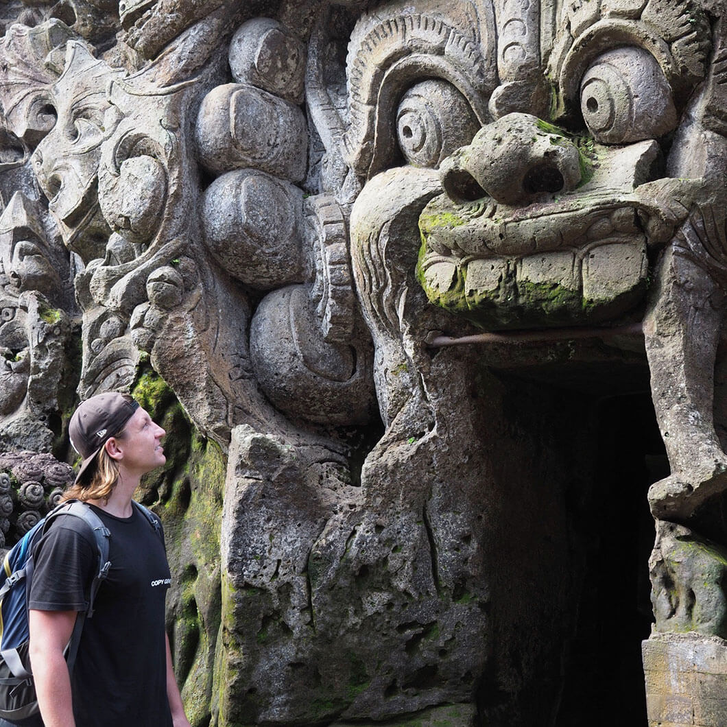 Sloní chrám Goa Gajah na ostrově Bali
